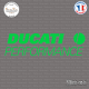 Sticker Ducati Performance Sticks-em.fr Couleurs au choix