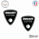 2 Stickers Ducati Corse