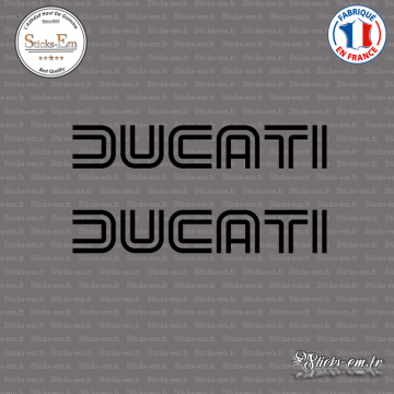 2 Stickers Ducati