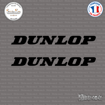 2 Stickers Dunlop