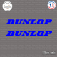 2 Stickers Dunlop Sticks-em.fr Couleurs au choix