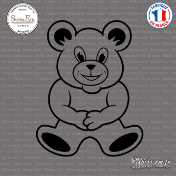 Sticker Teddybear XXL