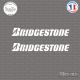 2 Stickers Bridgestone Logo Sticks-em.fr Couleurs au choix