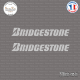 2 Stickers Bridgestone Logo Sticks-em.fr Couleurs au choix