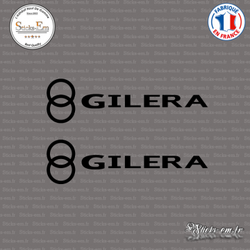 2 Stickers Gilera