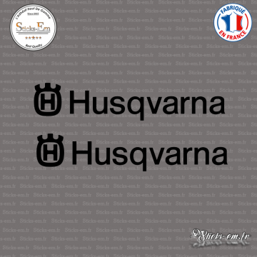 2 Stickers Husqvarna