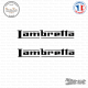 2 Stickers Lambretta