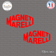 2 Stickers Magneti Marelli logo Sticks-em.fr Couleurs au choix