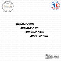 4 Stickers AMG