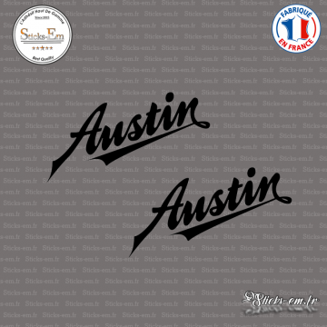 2 Stickers Austin