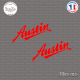 2 Stickers Austin Sticks-em.fr Couleurs au choix