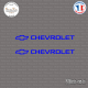 2 Stickers Chevrolet Logo Sticks-em.fr Couleurs au choix