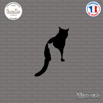 Sticker Silhouettes de chats
