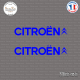 2 Stickers Citroën Sticks-em.fr Couleurs au choix