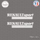2 Stickers Renault Sport Sticks-em.fr Couleurs au choix