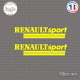 2 Stickers Renault Sport Sticks-em.fr Couleurs au choix