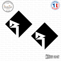 2 Stickers Rockford Fosgate Logo Sticks-em.fr Couleurs au choix