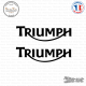 2 Stickers Logo Triumph