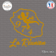 Sticker 974 La Réunion Sticks-em.fr Couleurs au choix