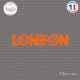 Sticker London Underground - Union Jack Sticks-em.fr Couleurs au choix