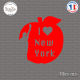 Sticker I Love NY Sticks-em.fr Couleurs au choix
