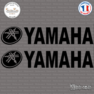 2 Stickers Yamaha Logo