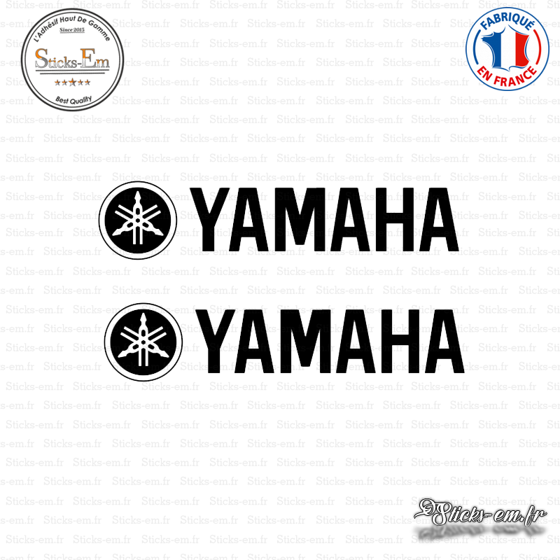 2 Stickers Yamaha Racing - Sticks-em