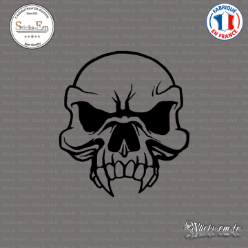 Sticker Tête de Mort Skull