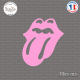 Sticker Rolling Stones Sticks-em.fr Couleurs au choix