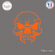 Sticker Tête de Mort Skull Sticks-em.fr Couleurs au choix