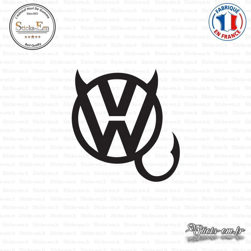 Sticker Volkswagen Devil JDM