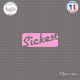 Sticker JDM Sickest Sticks-em.fr Couleurs au choix