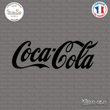 Sticker Logo Coca Cola