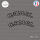 2 Stickers Camel arrondis Sticks-em.fr Couleurs au choix