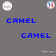 2 Stickers Camel Sticks-em.fr Couleurs au choix