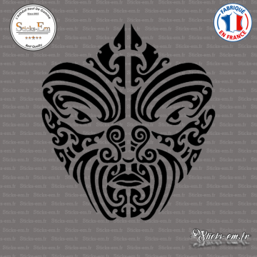 Sticker Masque Tribal