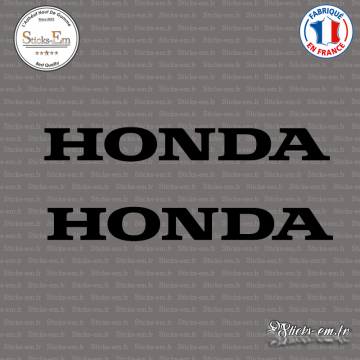 2 Stickers Honda Logo