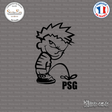 Sticker Calvin Pisse PSG