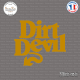 Sticker Dirt Devil Sticks-em.fr Couleurs au choix