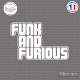 Sticker JDM Funk and Furious Sticks-em.fr Couleurs au choix