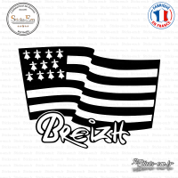 Sticker Drapeau Breizh Sticks-em.fr Couleurs au choix