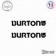 2 Stickers Burton Logo