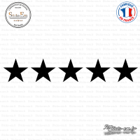 Sticker 5 star deluxe Sticks-em.fr Couleurs au choix