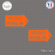 2 Stickers 1000 miglia logo Sticks-em.fr Couleurs au choix