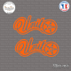 2 Stickers Unit Logo Sticks-em.fr Couleurs au choix