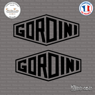 2 Stickers Gordini