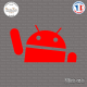 Sticker Android Logo Sticks-em.fr Couleurs au choix