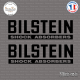 2 Stickers Bilstein Logo Sticks-em.fr Couleurs au choix