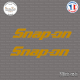 2 Stickers Snap-On Sticks-em.fr Couleurs au choix