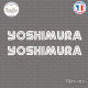 2 Stickers Logo Yoshimura V2 Sticks-em.fr Couleurs au choix